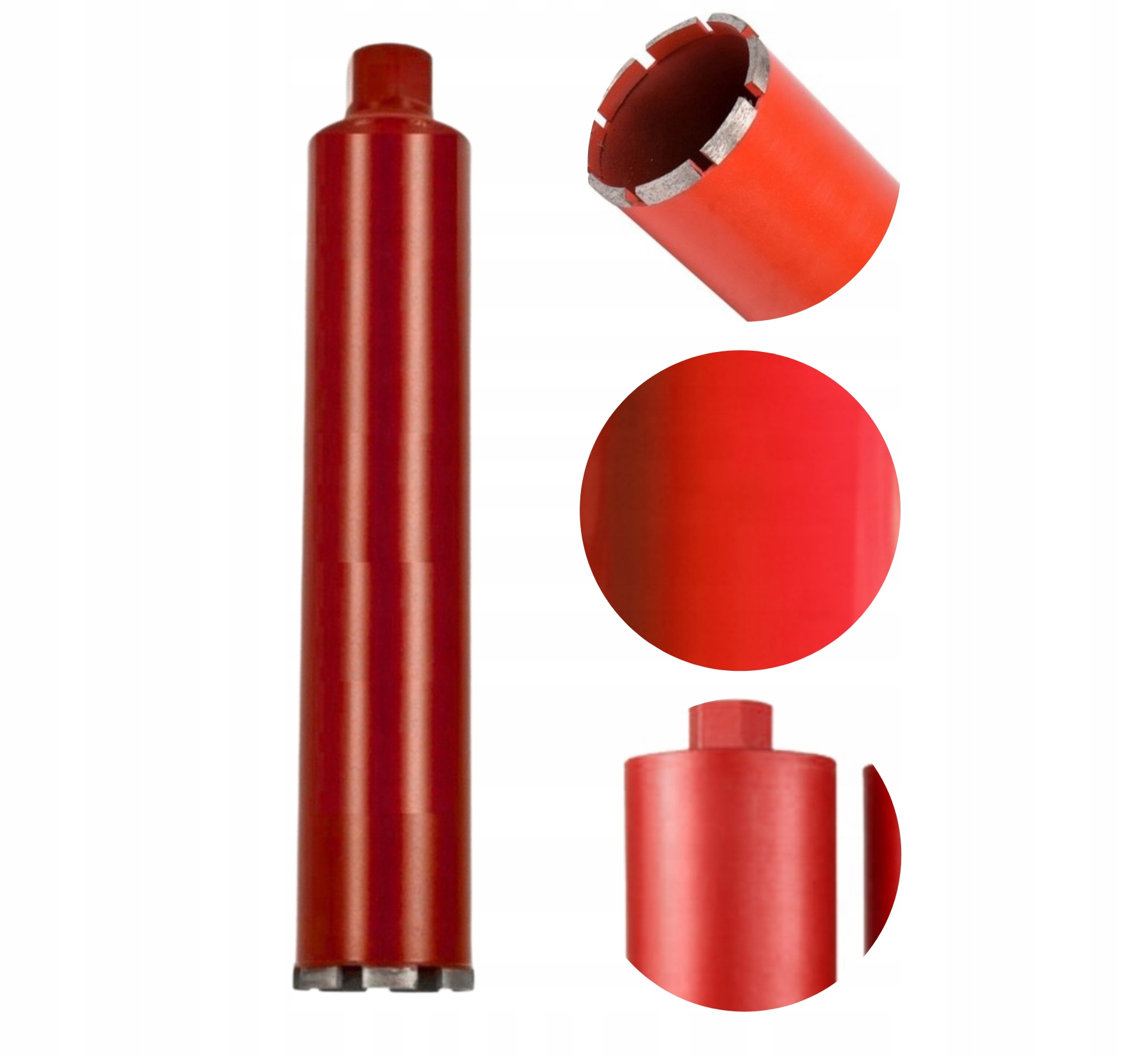 WIERTŁO KORONOWE DIAMENTOWE DO BETONU WIERTNICA OTWORNICA KORONKA 83X450MM