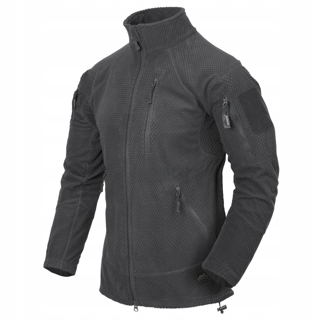 Mikina Alpha Tactical Grid Fleece Shadow Gray