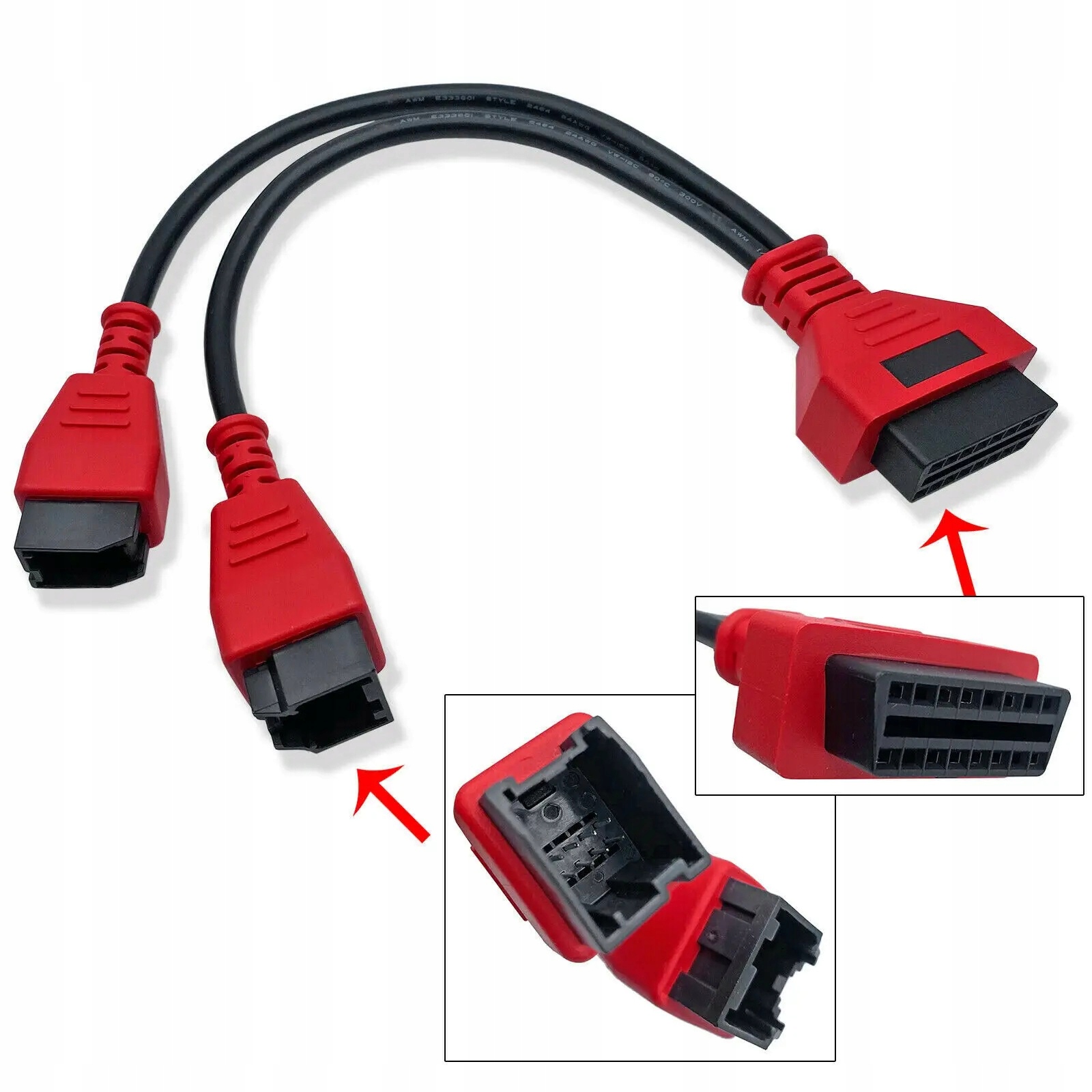 Adapter OBD2 12+8 Bypass Security Gateway Fca Sgw Alfa Fiat Jeep Chrysler