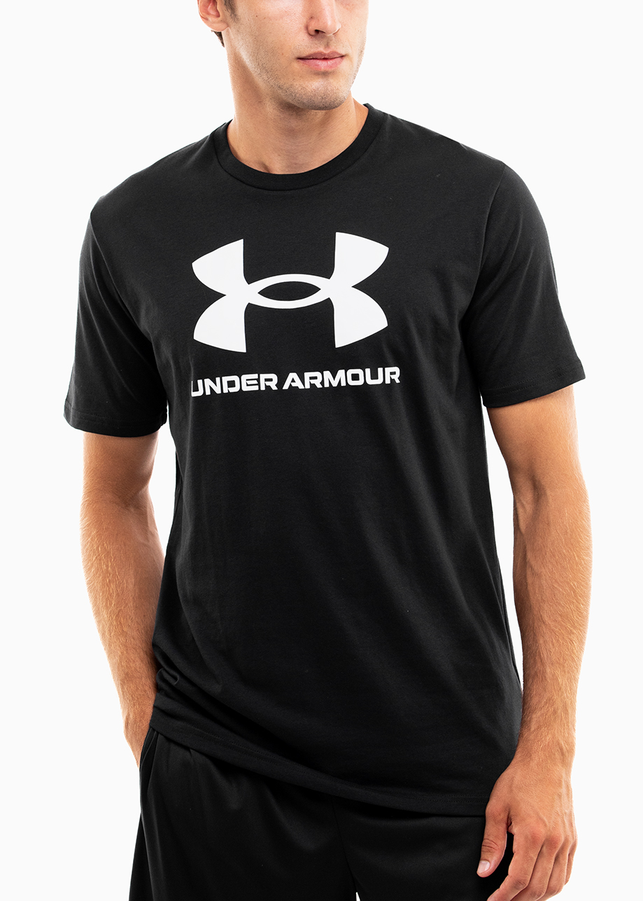 Under Armour pánské tričko s logem, krátký rukáv, velikost M