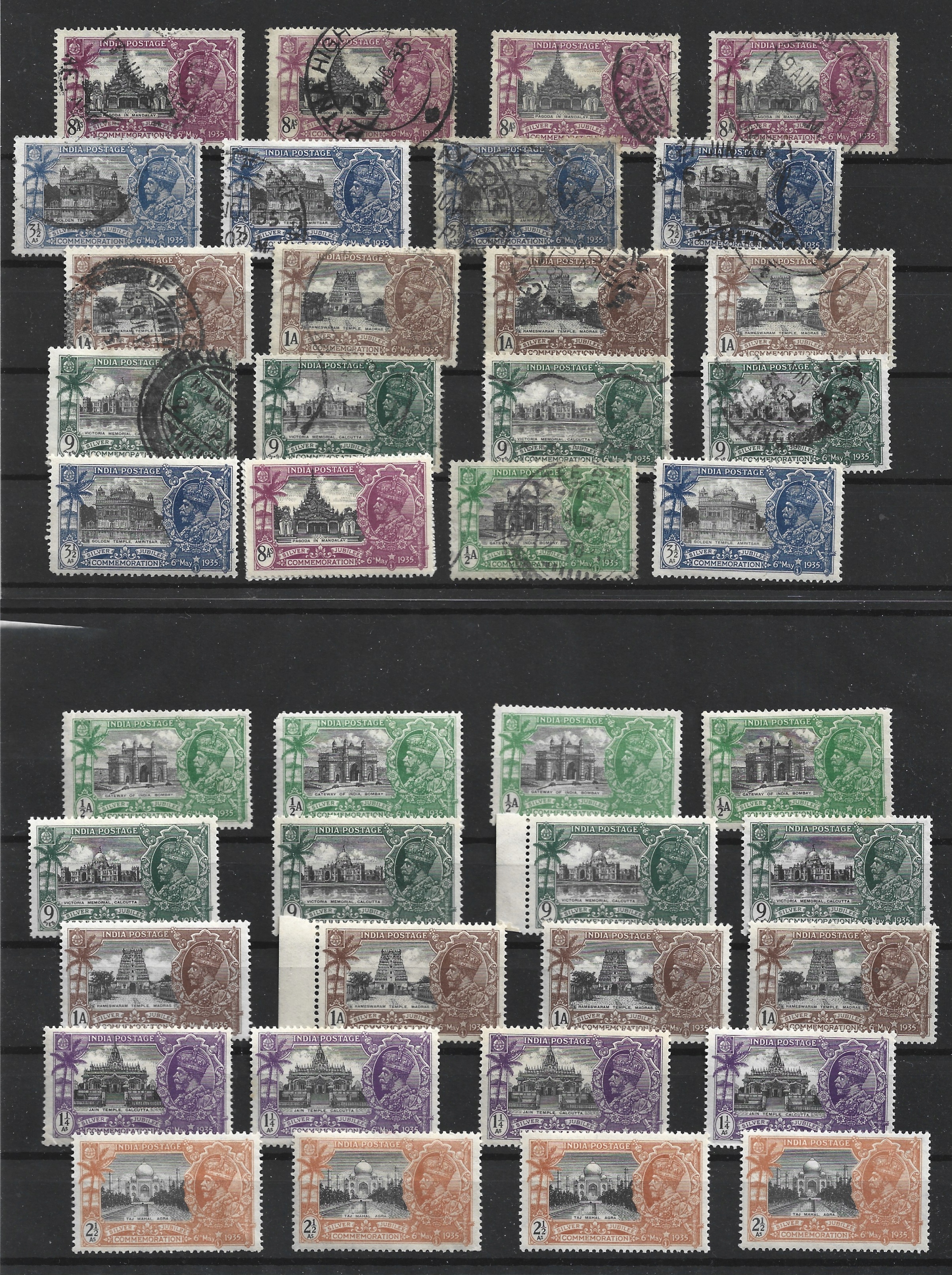 INDIE, 1935 Swiatynie w Rameswaram w Madasie, nr.1