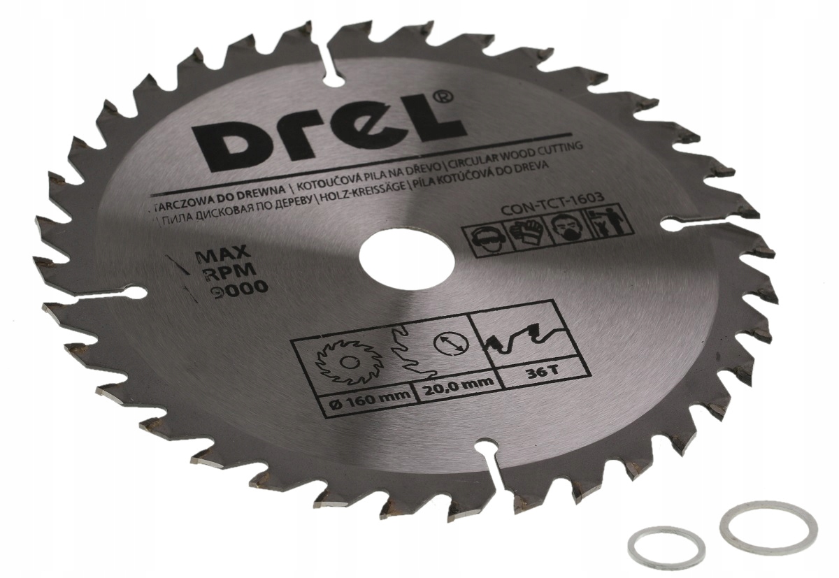 

Piła Tarczowa Do Cięcia Drewna Widiowa 160mm x 36T