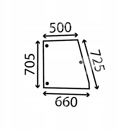 sklo Steyr 8060 8070 8080 8090 8100 boční pravé