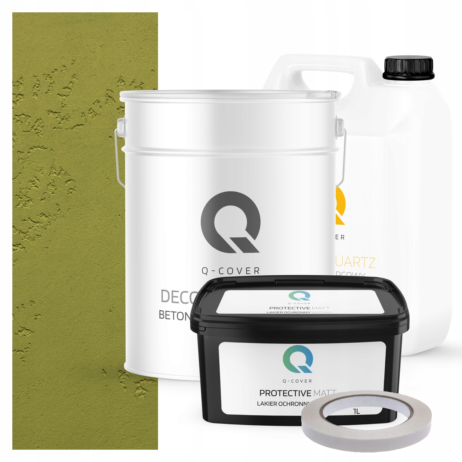 Vnější Architektonický Beton Hráškový Set H2437 19 kg 10 m2