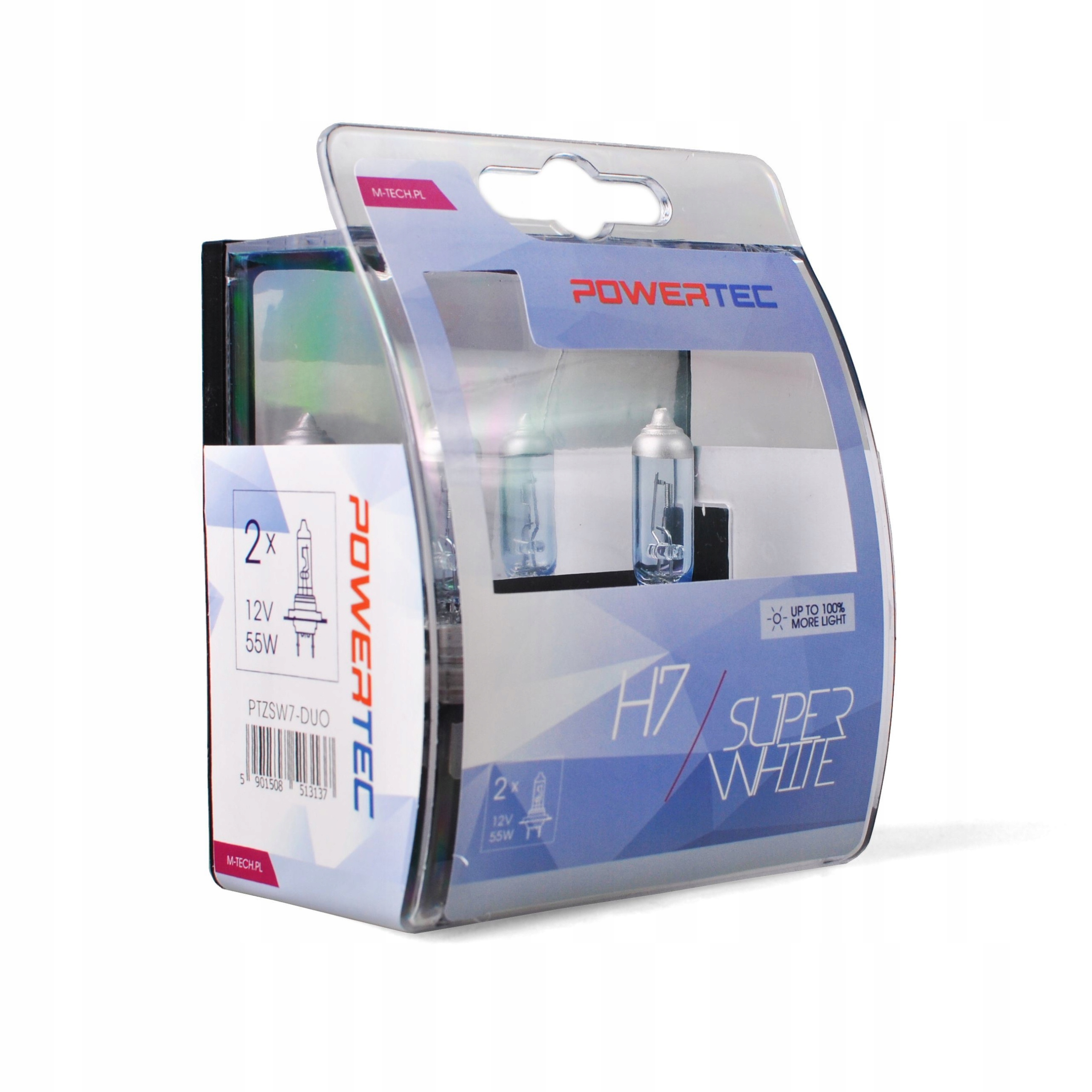 

Żarówki H7 White Duopack +100% Zestaw