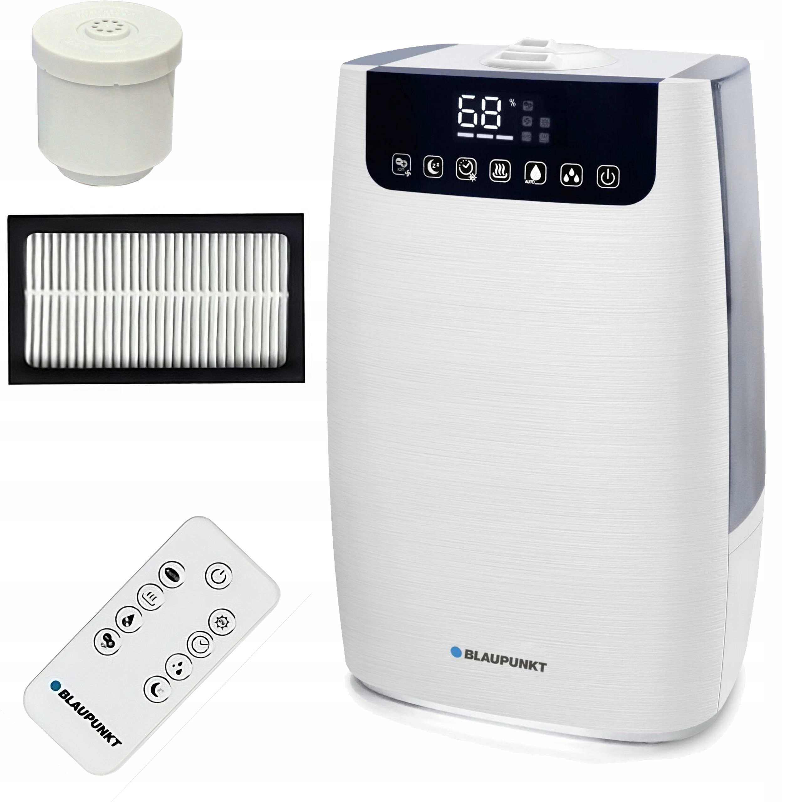 Nawilżacz Powietrza Oczyszczacz Uv Hepa Aromater Jonizacja Blaupunkt AHS802