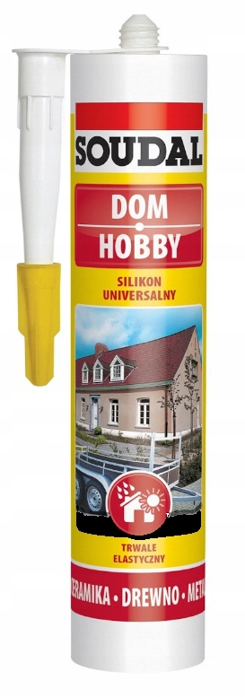 

Soudal Silikon Uniwersalny Czarny Dom/Hobby 280 ml