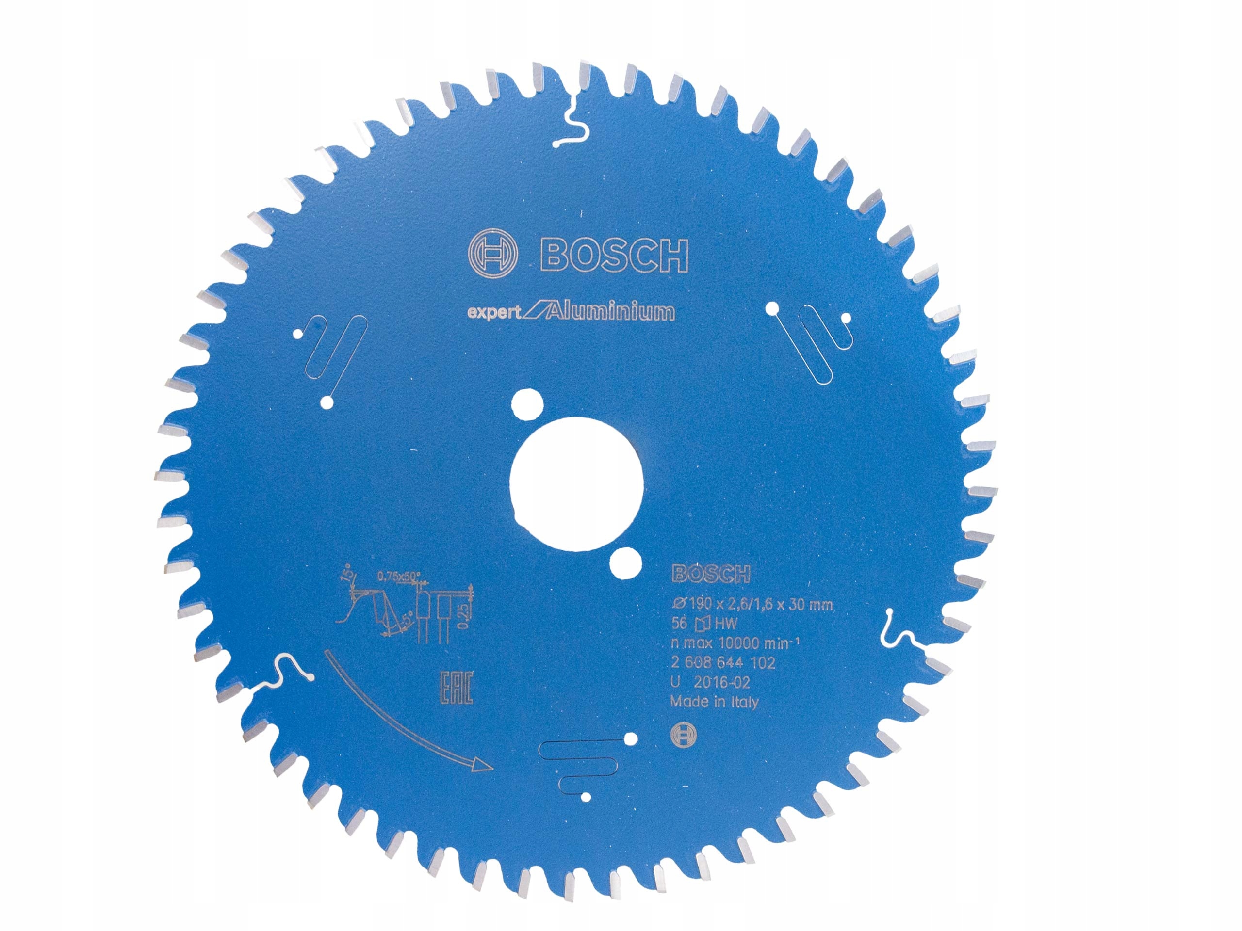 

Tarcza 190x30 Z56 Bosch Ex Aluminium