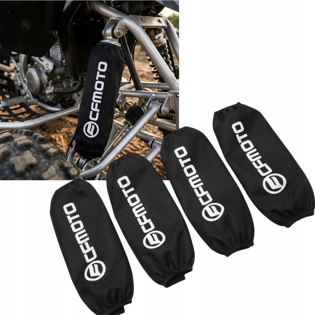 Skarpety osłony amortyzatorów Cf Moto cfmoto Cfmoto Czarne Osłony Na Quad