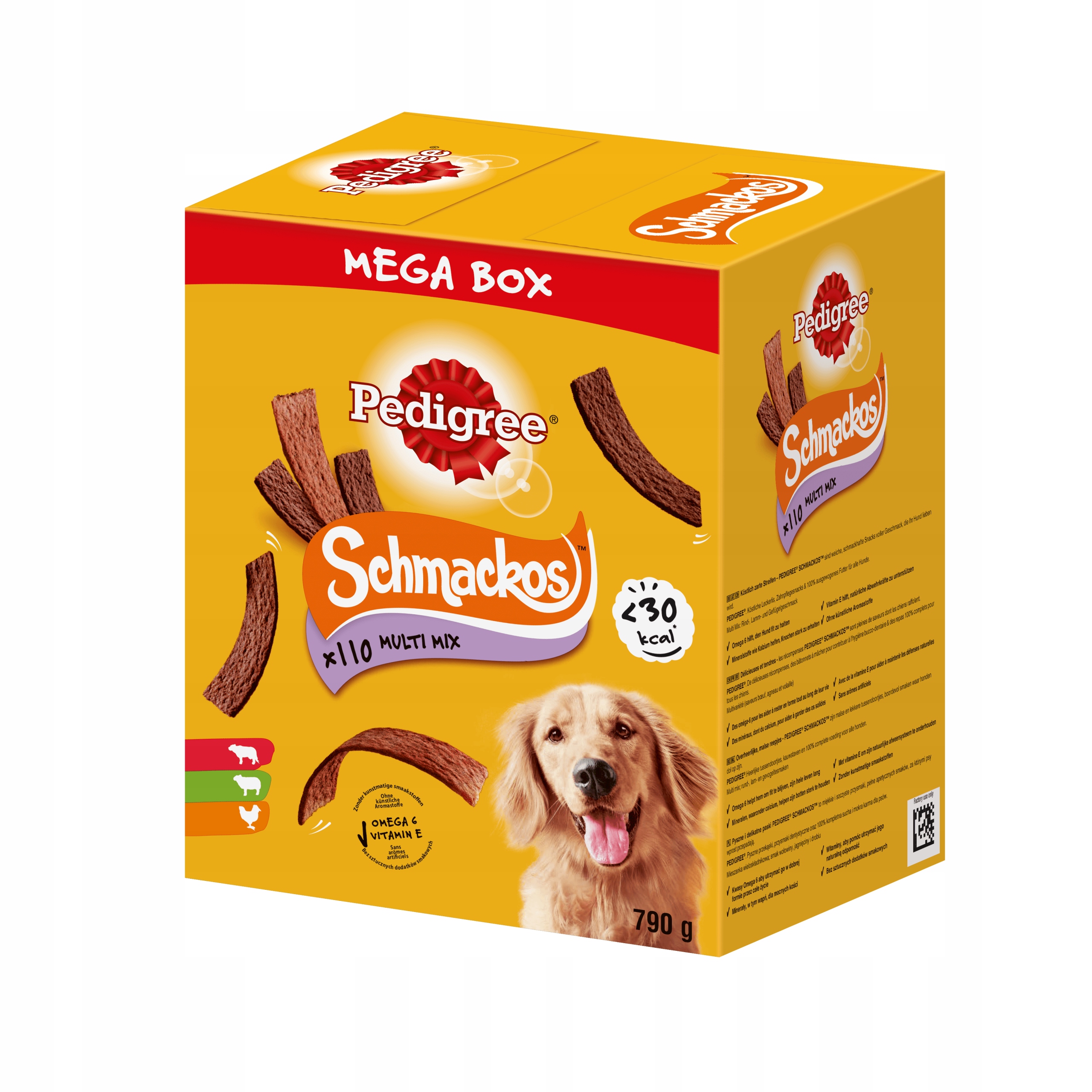 Levně Pedigree Box Schmackos 790 g