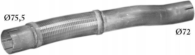 Mercedes vario 612 612 614 814 rura środkowa