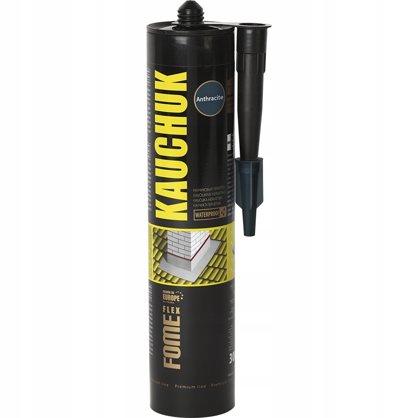

Uszczelniacz Dekarski Kauczukowy Antracyt 300ml