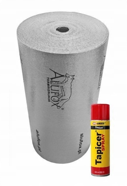 

Alufox Folia termoizolacyjna 10m2+1x klej