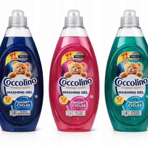 Levně Sada Coccolino Tekutý prací prostředek Wonder Wash XL 3x 2,160 MIX