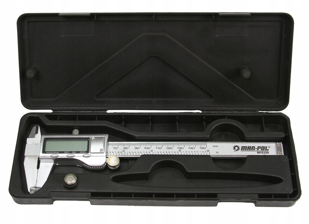 SUWMIARKA METALOWA ELEKTRONICZNA CYFROWA WYŚWIETLACZ 150mm STAL NIERDZEWNA Dokładność pomiaru 0.02 +/- mm
