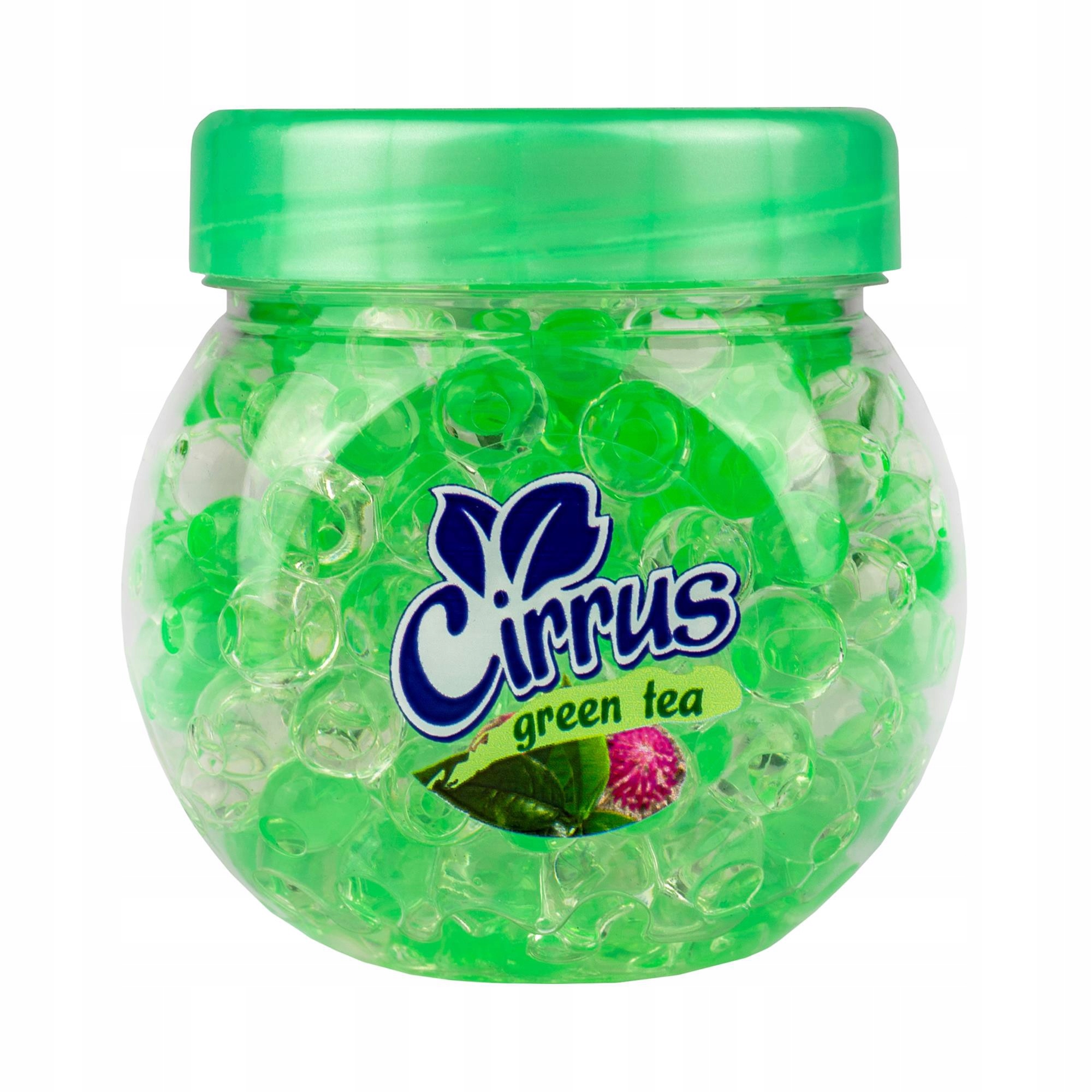 

Cirrus Odświeżacz w żelu kuleczki 150g green tea