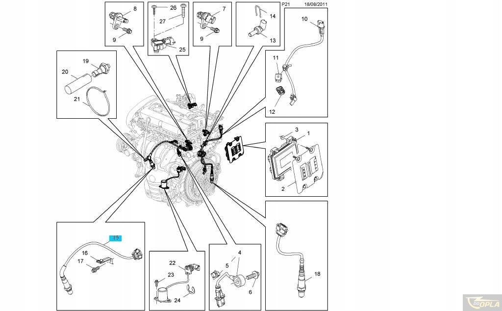 SONDA LAMBDA 93177450 OPEL ASTRA OE