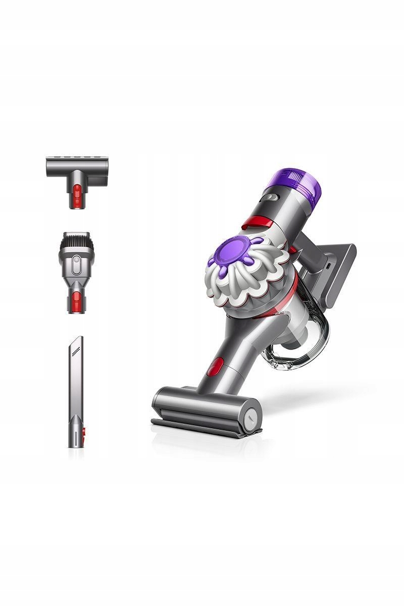 Dyson Car+Boat ruční vysavač, šedá/ fialová, výdrž až 50 min, 2 Tier…