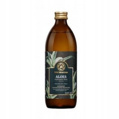 

Herbal Monasterium Sok z Aloesu z miąższem 500ml