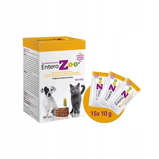 EnteroZOO gel pro zvířata 15 x 10 g