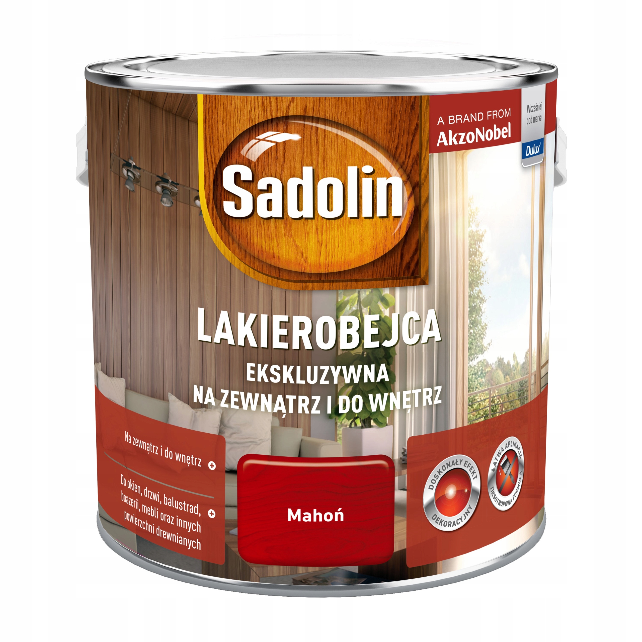 Sadolin Ekskluzywna Lakierobejca Mahoń 2.5L
