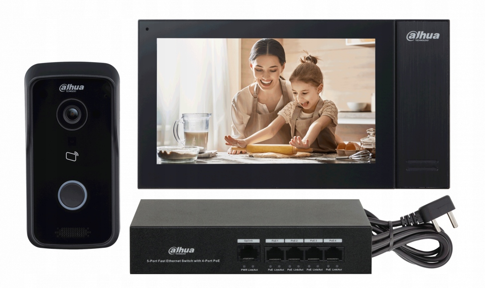 Zestaw wideodomofonowy jednorodzinny KTP02 Dahua