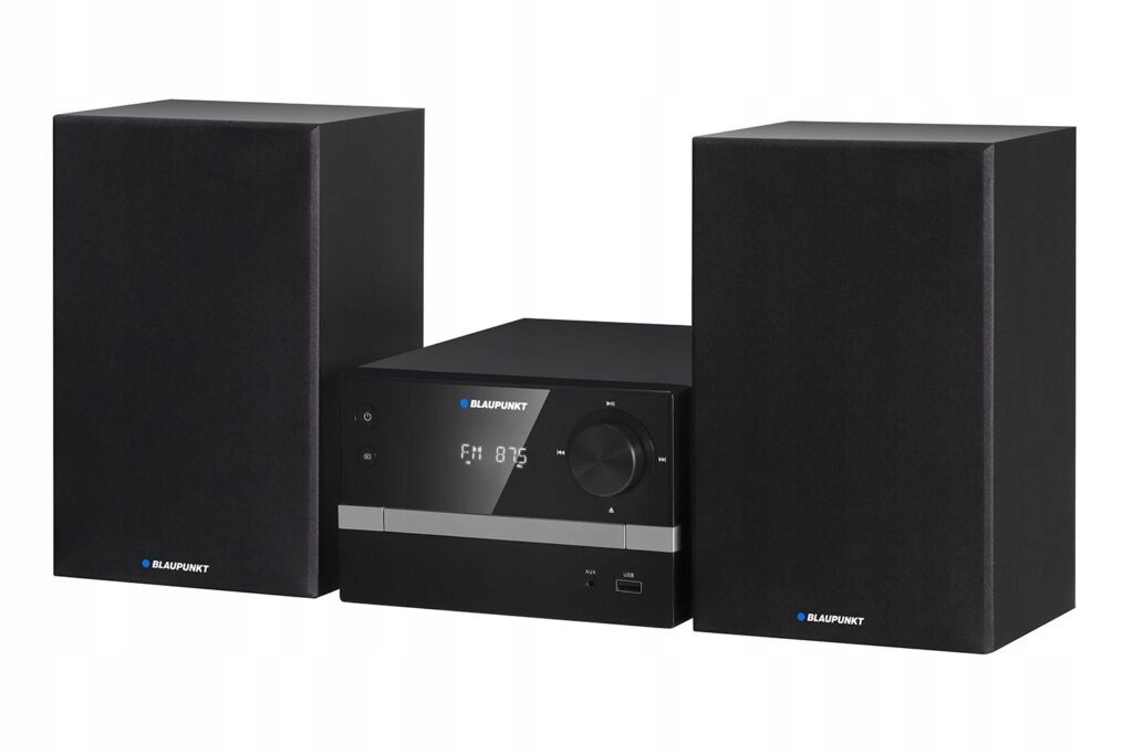 Mini Wieża Bluetooth 20W Rms CD Fm Usb Aux Pilot Regulacja Blaupunkt MS9BT