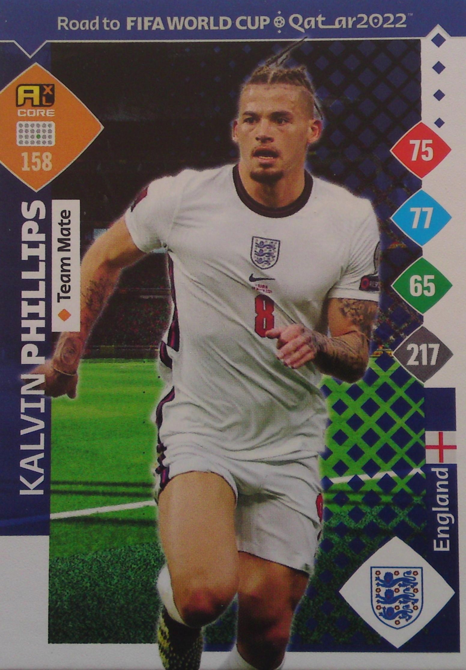 Panini Road Fifa World Qatar 2022 Team Mate Kalvin Phillips 158