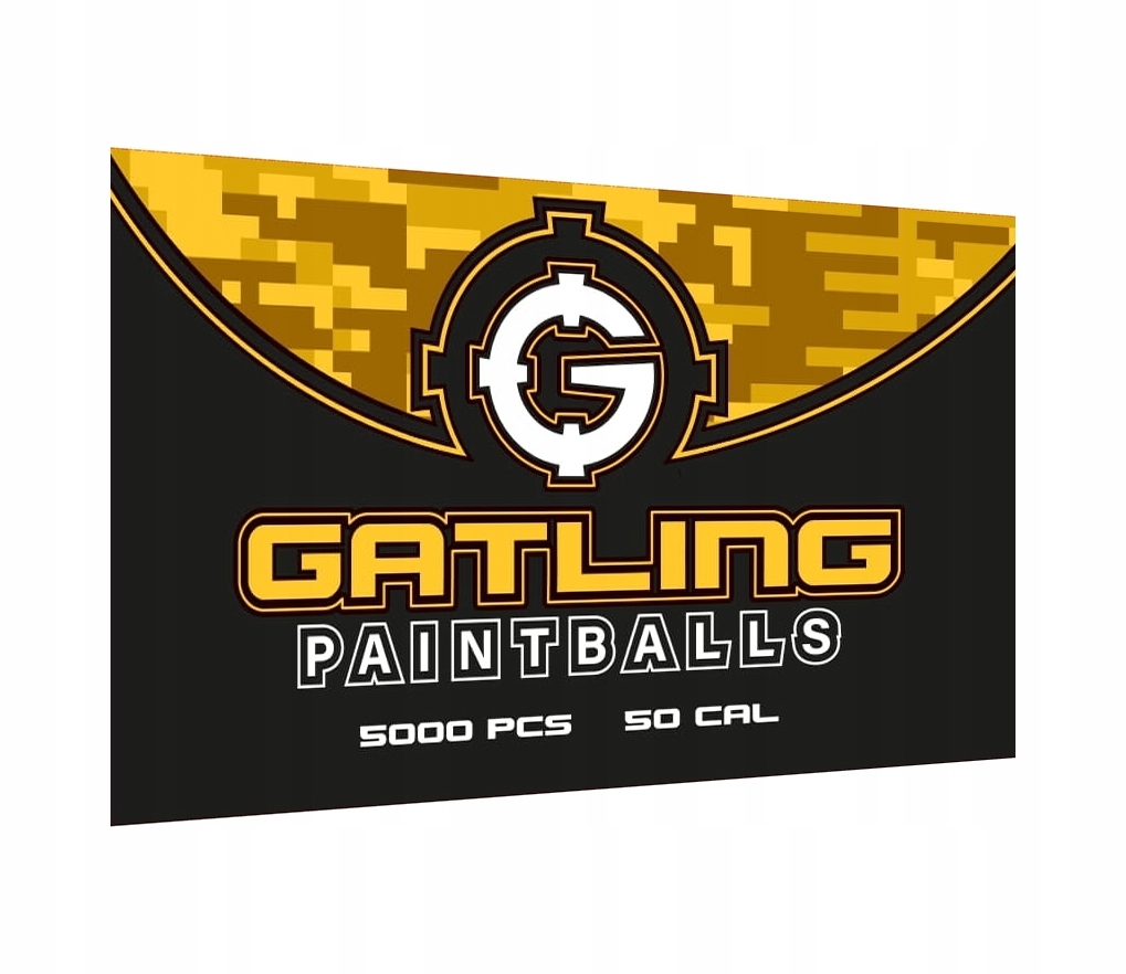 Gatling paintballs 0.50cal (10x500szt) Kod producenta 10x500