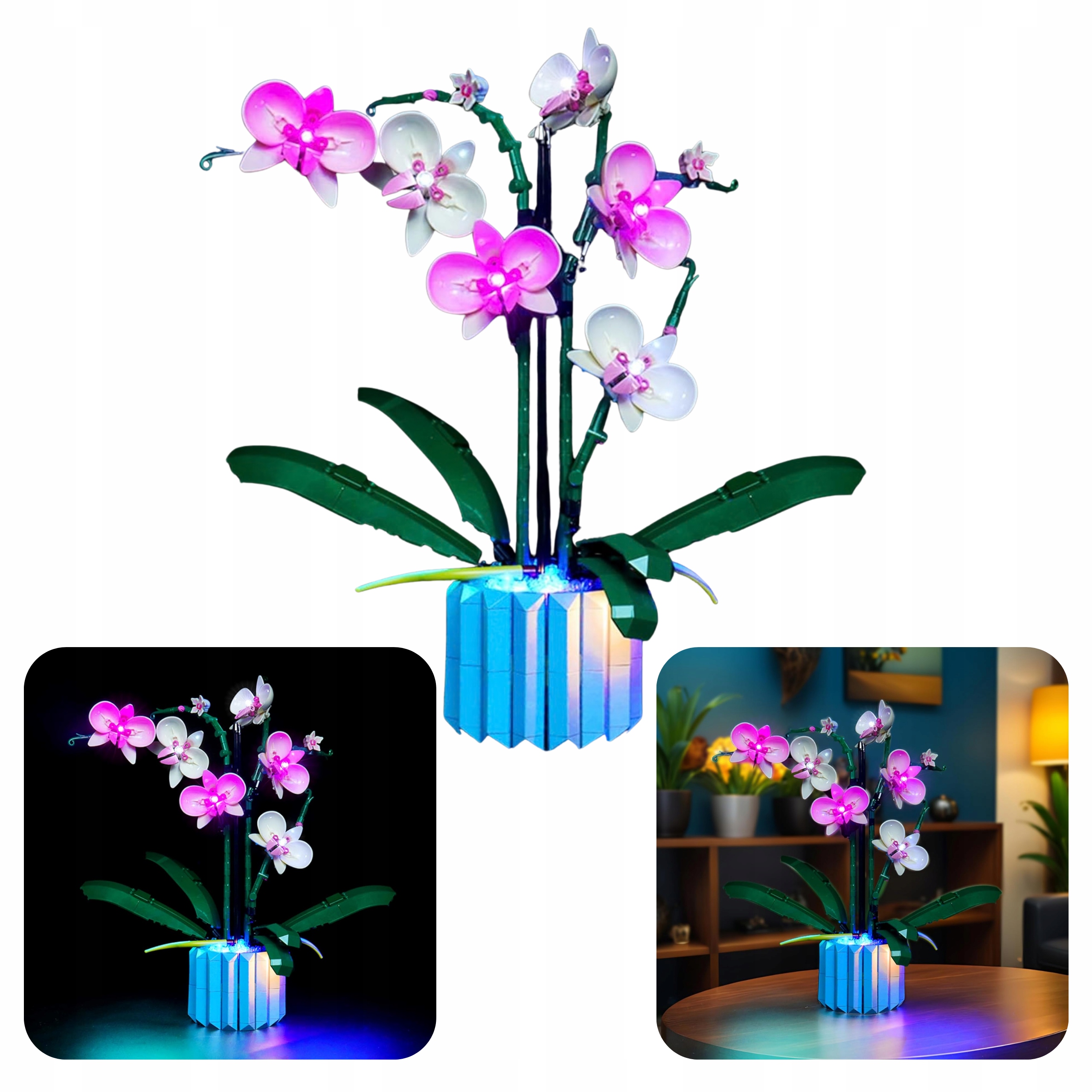 Oświetlenie Zestaw Świateł Led do Lego 10311 Orchidea Klasyczna Oświetlenie