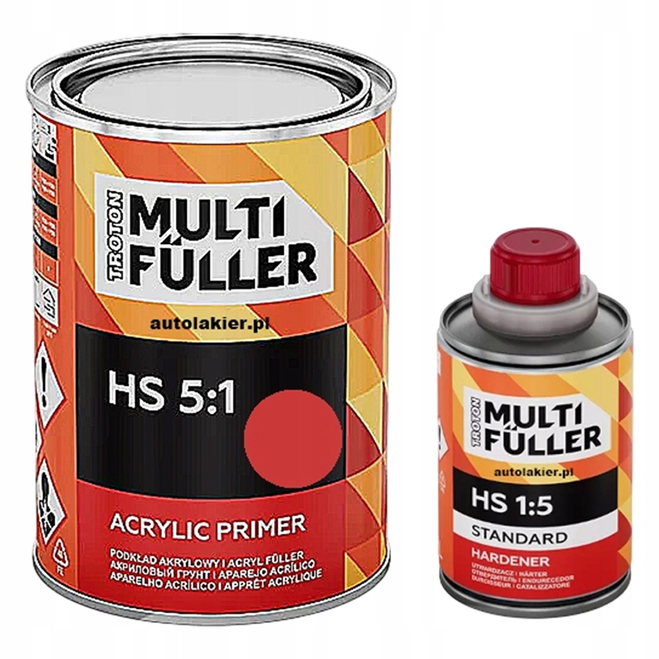 Troton Podkład Akrylowy Multi Fuller 1L Czerwony