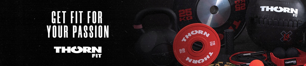 HANTEL THORN FIT HEX RUBBER DUMBBELL 20,0KG hantle Marka Thorn