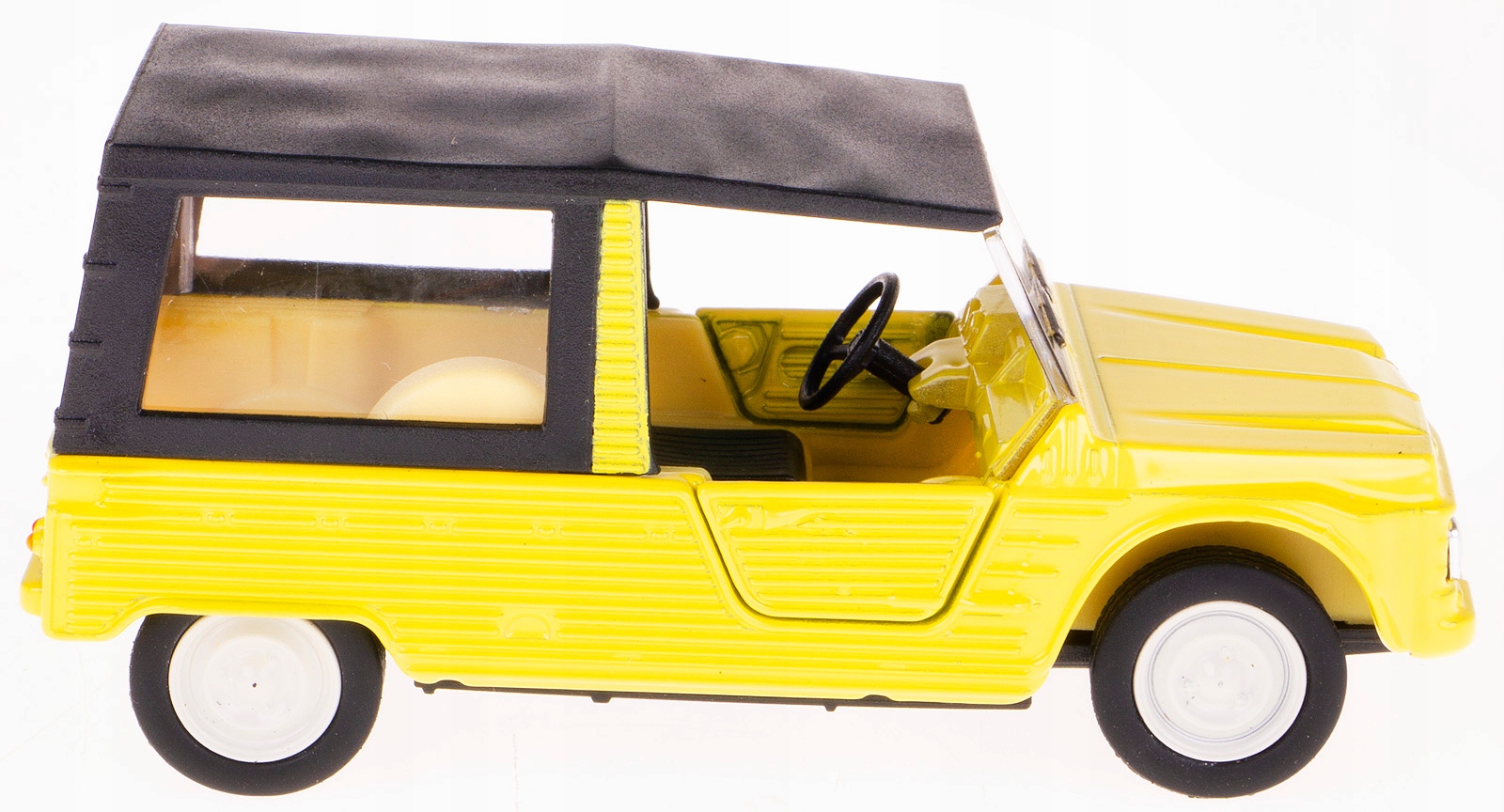 CITROEN MEHARI 1968 MODEL METAL WELLY 1:34/39 ŻÓŁ Model CITROEN MEHARI