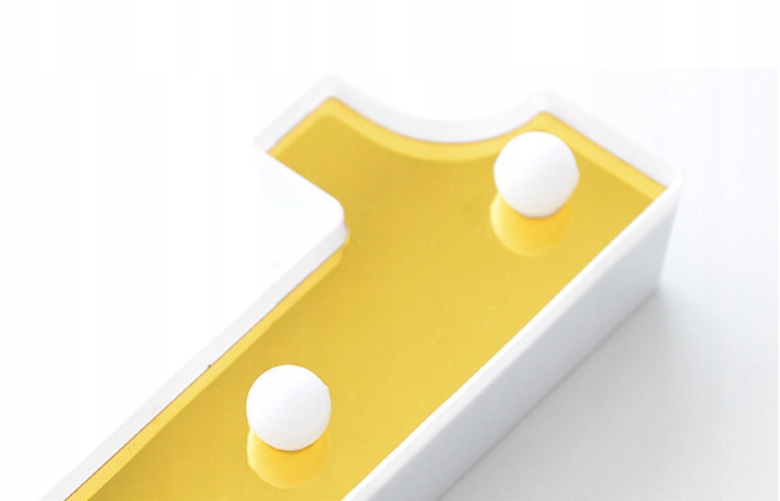 LED LAMPKA DUŻE CYFRA LICZBA 0-9 WYBÓR 3D 16CM Kod producenta LICZBA LAMPKA
