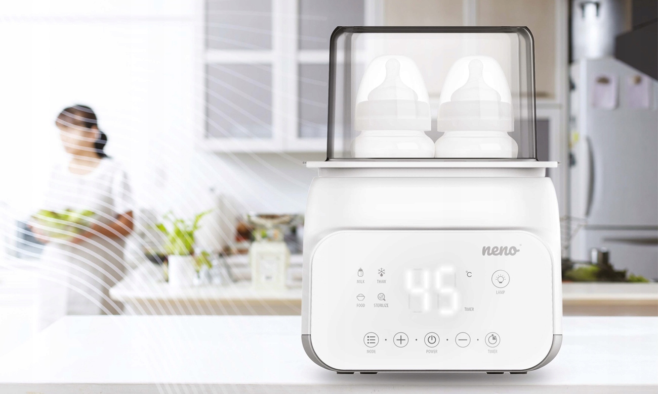 STERYLIZATOR PODGRZEWACZ DO BUTELEK 5W1 NENO Vita Kolor biały