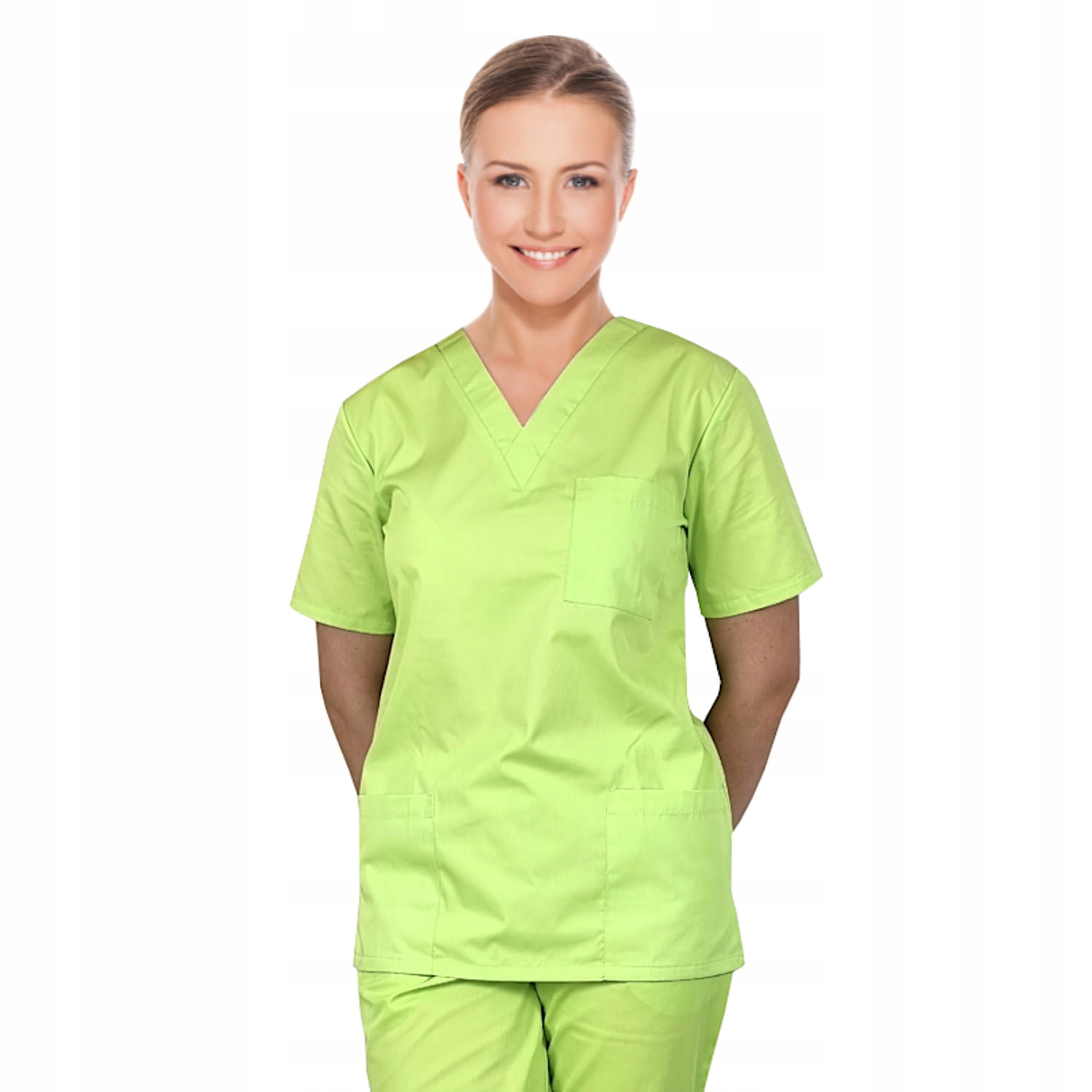 

Bluza chirurgiczna damska medyczna Limonka r. 3XL