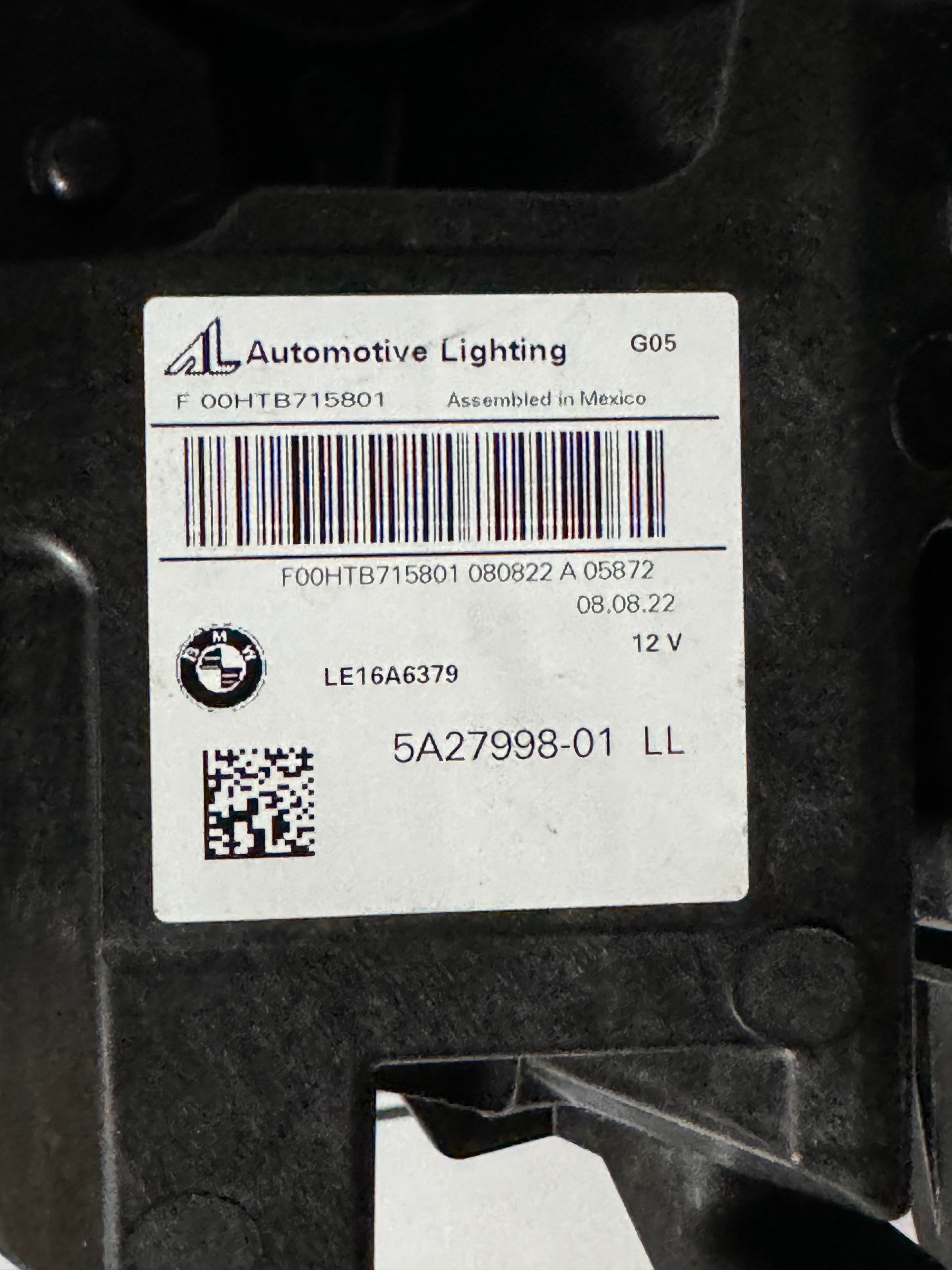 BMW X5 G05 X6 G06 light front right LASER original 5A27998