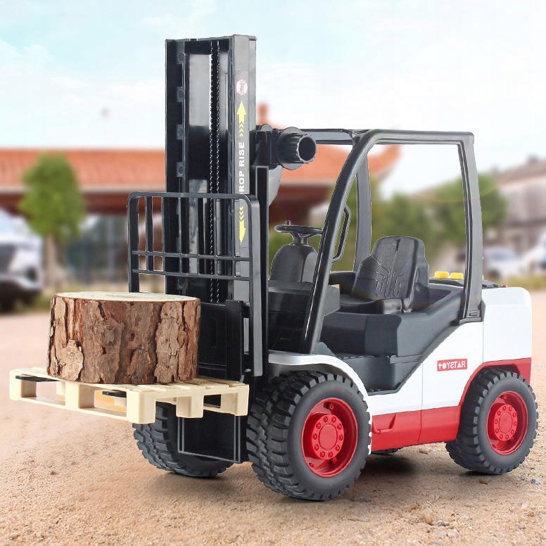 DUŻY WÓZEK WIDŁOWY PALECIAK PODNOŚNIK DLA DZIECI DŹWIĘK ŚWIATŁO + PALETA Rodzaj pojazdu Wózki widłowe