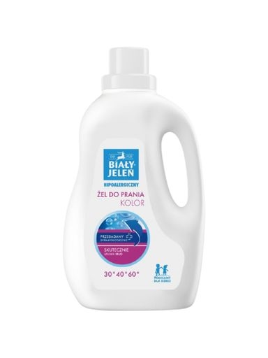 Levně 2x Biały Jeleń Hypoalergenní Gel na praní, barva 1,5 L