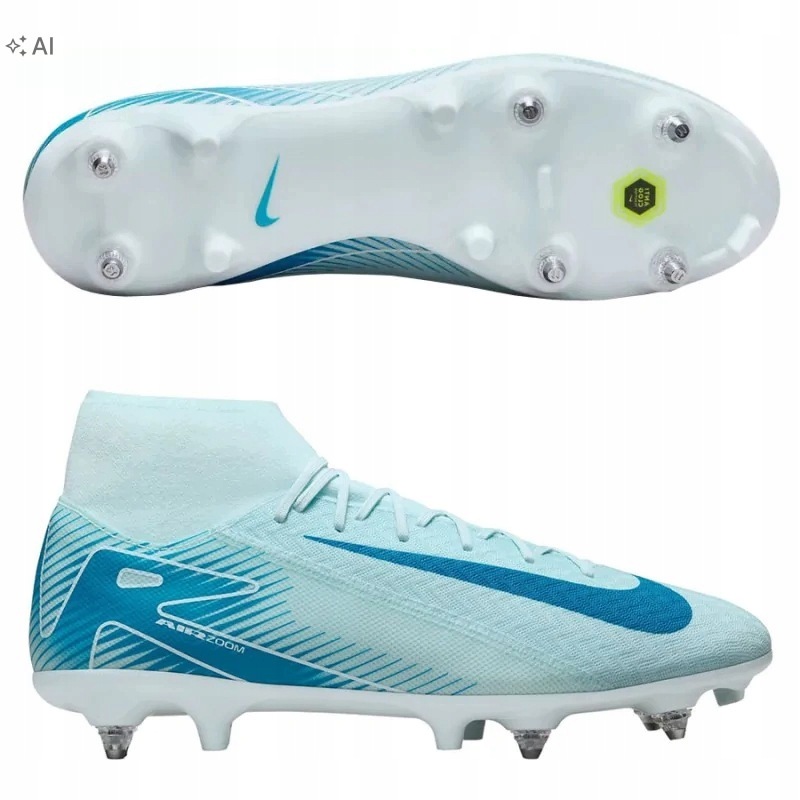 Nike Korki Niebieskie Sznurowane męskie ze skarpetą rozmiar 43