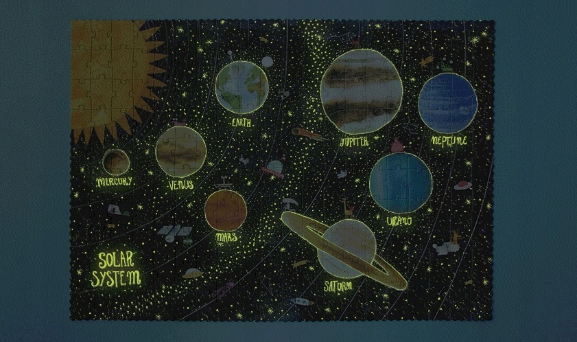 AB13 Puzzle świecą ciemności Londji 200el. planety Kod producenta PZ391