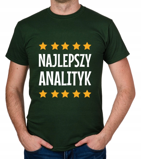 

koszulka Najlepszy Analityk prezent