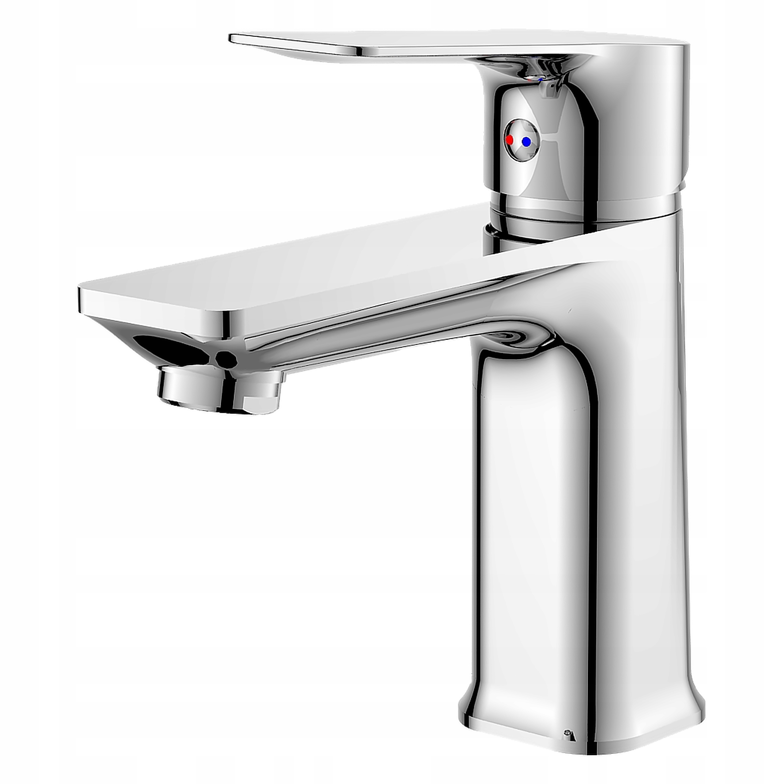 Stojánková umyvadlová baterie baterie pro umyvadlo do koupelny stříbrná, provzdušňovač Sotbe