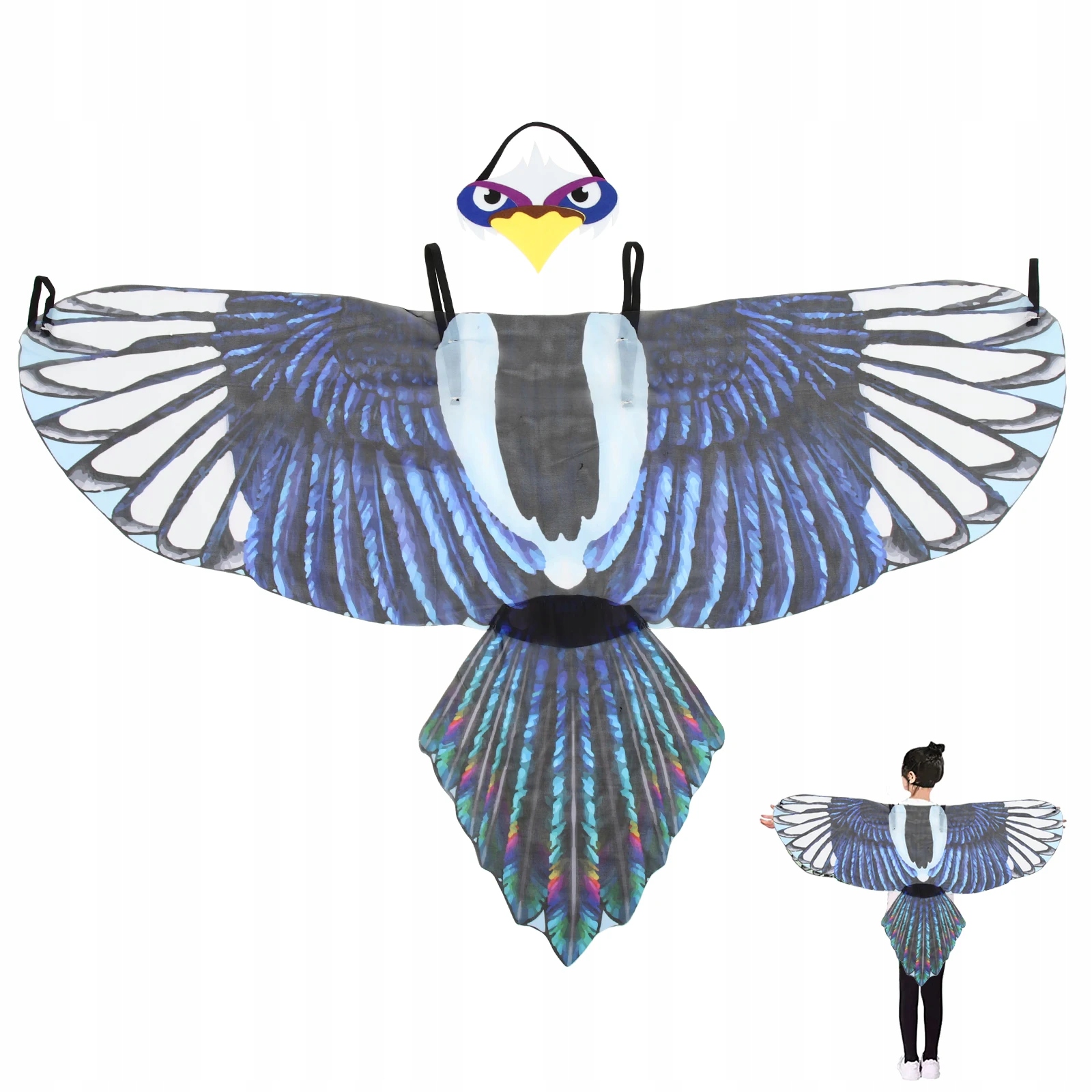 

Eagle Wings Halloween Decor Kostiumy dla dzieci Ptak