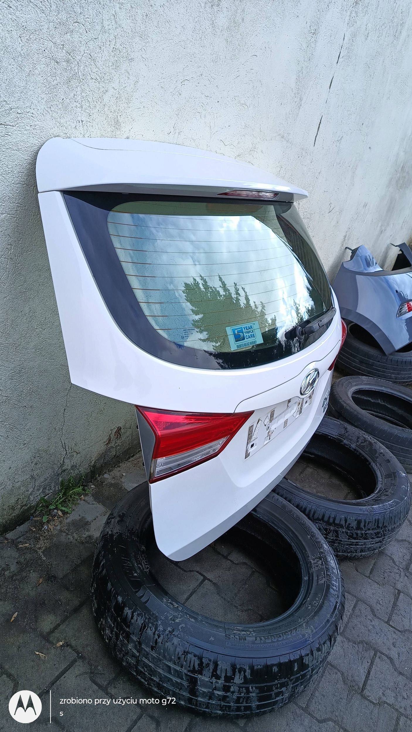 HYUNDAI IX20 boot door rear complete boot TCW 2010