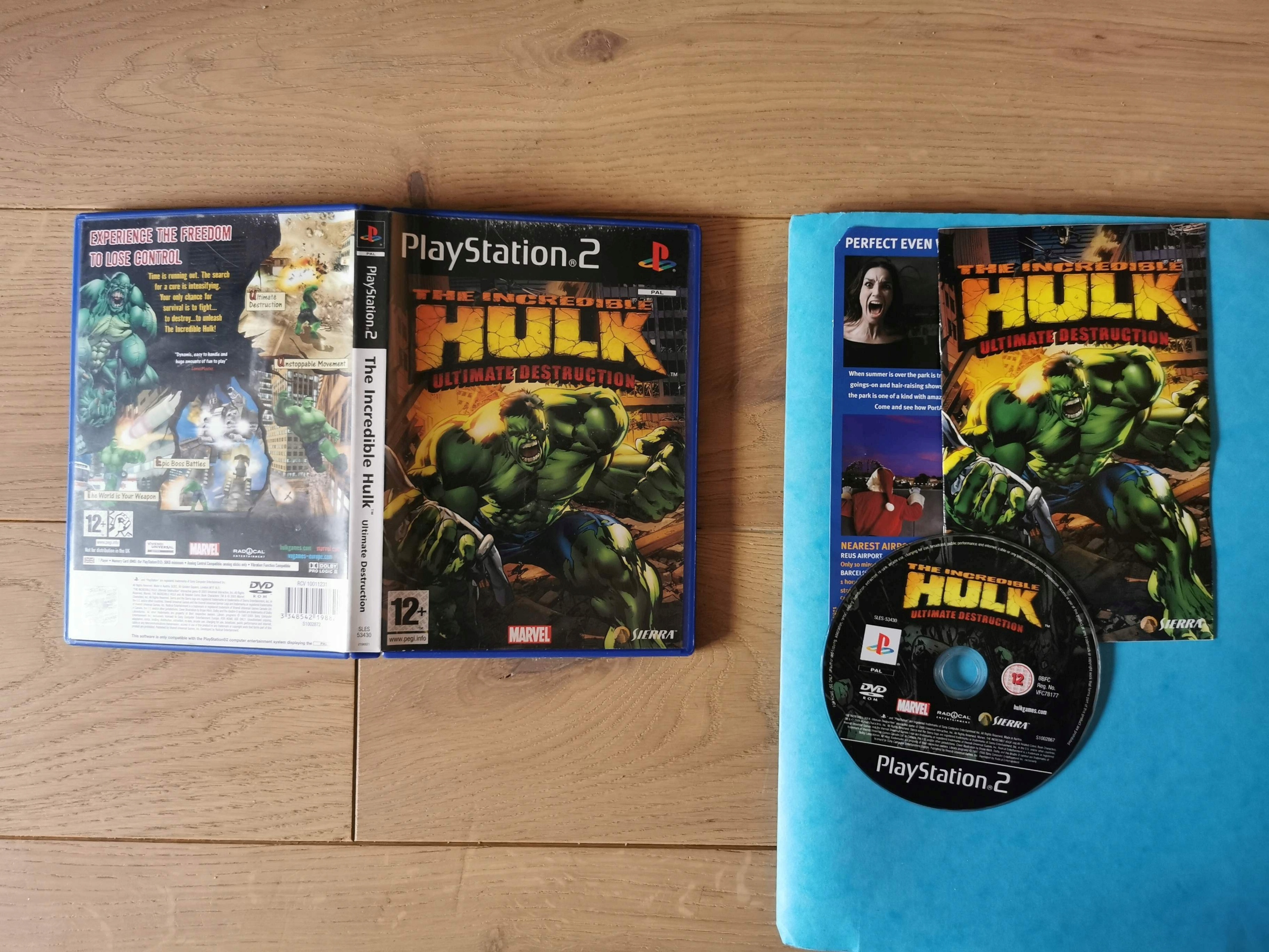 The Incredible Hulk Ultimate Destruction Platforma PlayStation 2 (PS2)