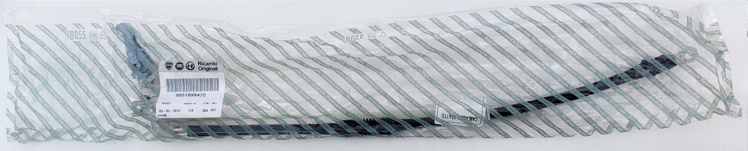 

Przewód Masowy Z Klemą Minusową Fiat Oe 51899472