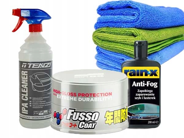 Набор Воск Soft99 Fusso Coat 12 Month Wax Light +
