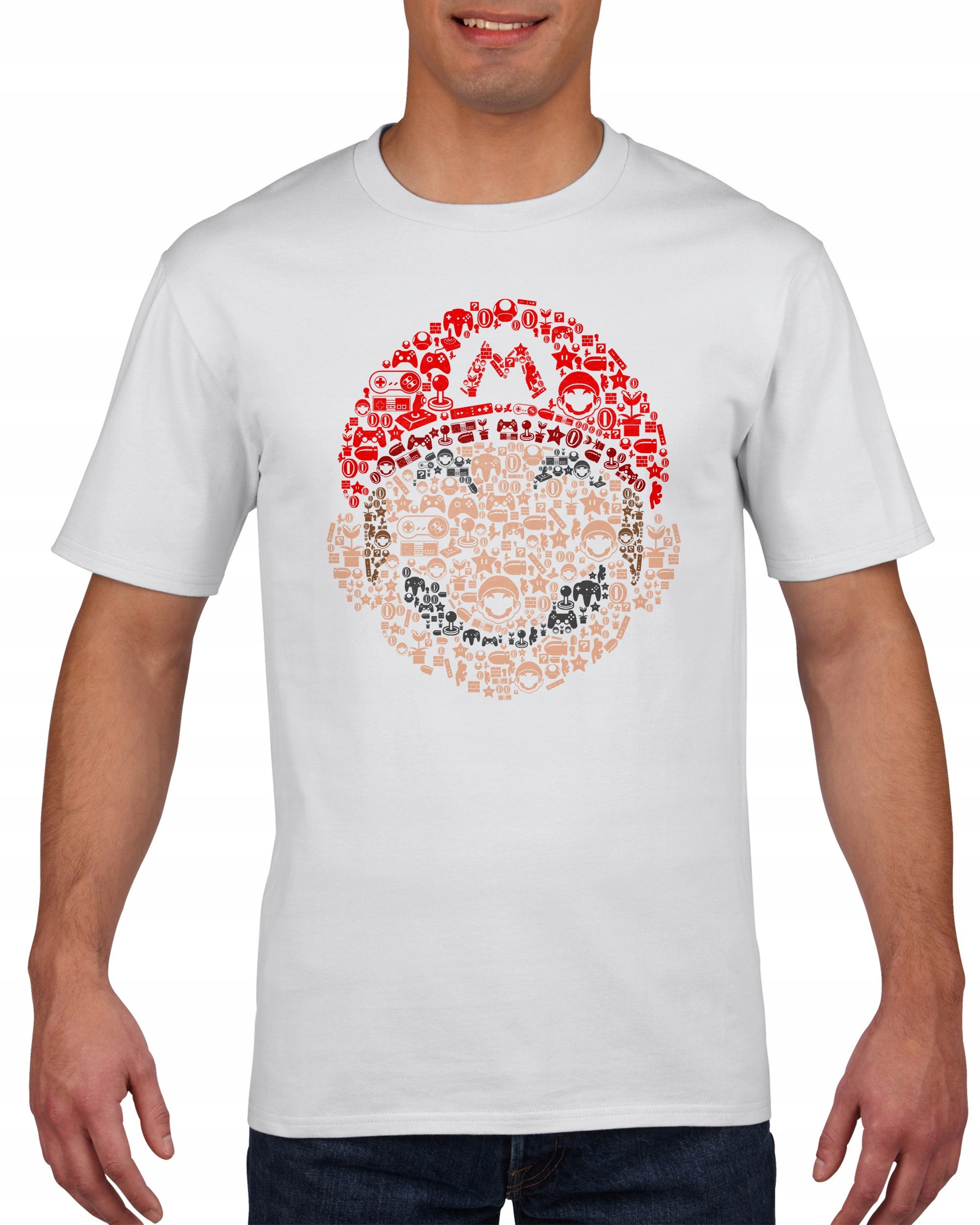 

Koszulka męska Super Mario S