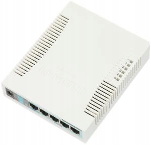 MikroTik Cloud Smart Switch CSS106-5G-1S (RB260GS), 5x 1G, 1x Sfp switch…